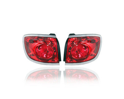 Tail Light Assembly - Compatible/Replacement for '08-12 Buick Enclave - Halogen - Pair, Left Driver + Right Passenger Set - 25954942, 25954941 - CAPA Tail Light Assembly - Compatible/Replacement for '08-12 Buick Enclave - Halogen - Pair, Left Driver + Right Passenger Set - 25954942, 25954941 - CAPA