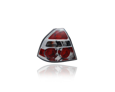 Tail Light Assembly - Compatible/Replacement for '09-11 Chevrolet Aveo Sedan - Halogen - Left Hand - Driver - 96943585 - CAPA