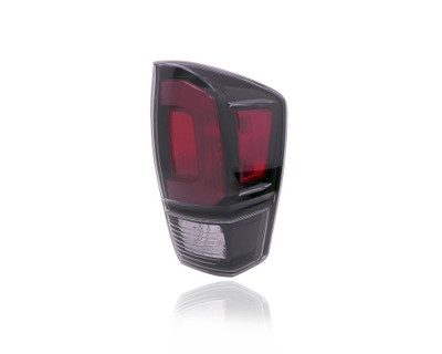 Tail Light Assembly - Compatible/Replacement for '20-22 Toyota Tacoma TRD Pro - LED, Black Trim Sport Interior Bezel - Right Hand - Passenger - 8155004230