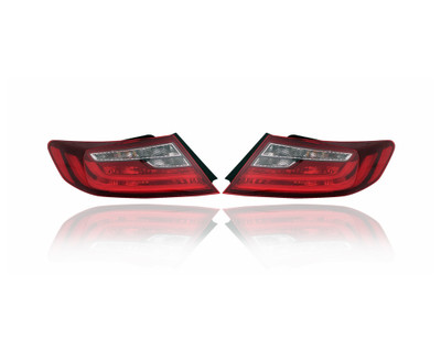 Tail Light Assembly - Compatible/Replacement for '16-17 Honda Accord Coupe - Halogen - Pair, Left Driver + Right Passenger Set - 33500T3LA11, 33550T3LA11 Tail Light Assembly - Compatible/Replacement for '16-17 Honda Accord Coupe - Halogen - Pair, Left Driver + Right Passenger Set - 33500T3LA11, 33550T3LA11