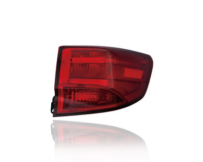 Tail Light Assembly - Compatible/Replacement for '14-20 Acura MDX/Hybrid - LED, Outer On Body Quarter Panel - Right Hand - Passenger - 33500TZ5A02 - CAPA