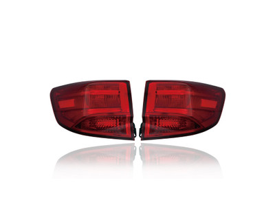 Tail Light Assembly - Compatible/Replacement for '14-20 Acura MDX/Hybrid - LED, Outer On Body Quarter Panel - Pair, Left Driver + Right Passenger Set - 33500TZ5A02, 33550TZ5A02 - CAPA Tail Light Assembly - Compatible/Replacement for '14-20 Acura MDX/Hybrid - LED, Outer On Body Quarter Panel - Pair, Left Driver + Right Passenger Set - 33500TZ5A02, 33550TZ5A02 - CAPA