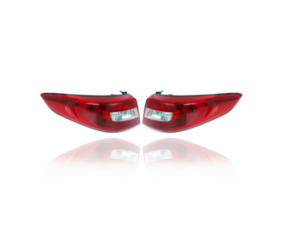 Tail Light Assembly - Compatible/Replacement for '15-17 Hyundai Sonata SE/Eco/Sport, 17-17 Sport2.0T - Halogen, Outer On Body Quarter Pan - Pair, Set - 92402C2000, 92401C2000 - CAPA Tail Light Assembly - Compatible/Replacement for '15-17 Hyundai Sonata SE/Eco/Sport, 17-17 Sport2.0T - Halogen, Outer On Body Quarter Pan - Pair, Set - 92402C2000, 92401C2000 - CAPA