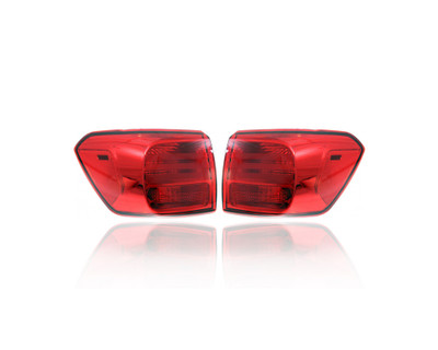 Tail Light Assembly - Compatible/Replacement for '16-18 Kia Sorento SX/Limited - LED, Outer On Body Quarter Panel - Pair, Left Driver + Right Passenger Set - 92402C6101, 92401C6101