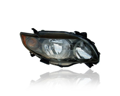 Headlight Assembly For 09-10 Toyota Corolla S/XRS USA Build - Right Hand Passenger (CAPA-Certified) - 8111002680 Headlight Assembly For 09-10 Toyota Corolla S/XRS USA Build - Right Hand Passenger (CAPA-Certified) - 8111002680