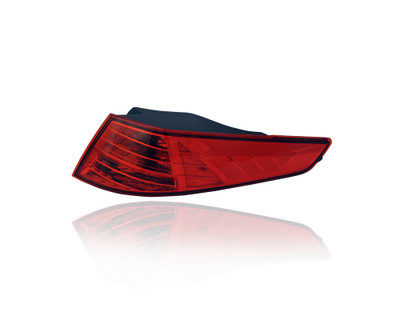 Tail Light Assembly - Compatible/Replacement for '12-13 Kia Optima LX/EX (USA-Built) - Halogen, Outer On Body Quarter Panel - Left Hand - Driver - 924014C000 - CAPA Tail Light Assembly - Compatible/Replacement for '12-13 Kia Optima LX/EX (USA-Built) - Halogen, Outer On Body Quarter Panel - Left Hand - Driver - 924014C000 - CAPA