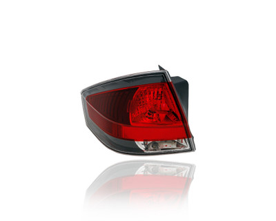 Tail Light Assembly - Compatible/Replacement for '09-10 Ford Focus Coupe SE/SES - LED - Left Hand - Driver - 9S4Z13405C - CAPA