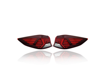 Tail Light Assembly - Compatible/Replacement for '19-20 Hyundai Elantra Sedan Sport/Limited - LED, Outer On Body Quarter Panel - Pair, Left Driver + Right Passenger Set - 92402F2610, 92401F2610 Tail Light Assembly - Compatible/Replacement for '19-20 Hyundai Elantra Sedan Sport/Limited - LED, Outer On Body Quarter Panel - Pair, Left Driver + Right Passenger Set - 92402F2610, 92401F2610