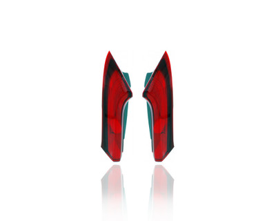 Tail Light Assembly - Compatible/Replacement for '12-14 Honda CR-V - Upper Section - Pair, Left Driver + Right Passenger Set - 34170T0AA01, 34175T0AA01 - CAPA Tail Light Assembly - Compatible/Replacement for '12-14 Honda CR-V - Upper Section - Pair, Left Driver + Right Passenger Set - 34170T0AA01, 34175T0AA01 - CAPA