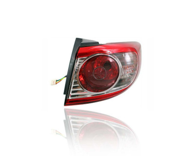 Tail Light Assembly - Compatible/Replacement for '10-12 Hyundai Santa Fe - Halogen, Outer On Body Quarter Panel - Right Hand - Passenger - 924020W500
