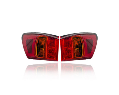 Tail Light Assembly - Compatible/Replacement for '09-10 Lexus IS250/350 - Outer On Body Quarter Panel - Pair, Left Driver + Right Passenger Set - 8155153220, 8156153220 Tail Light Assembly - Compatible/Replacement for '09-10 Lexus IS250/350 - Outer On Body Quarter Panel - Pair, Left Driver + Right Passenger Set - 8155153220, 8156153220