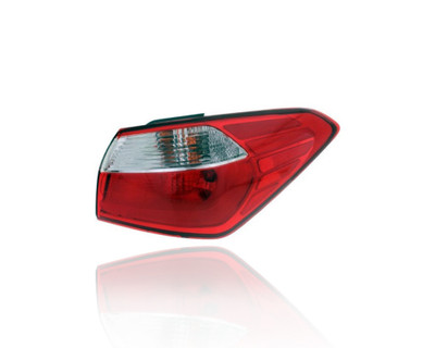 Tail Light Assembly - Compatible/Replacement for '14-16 Kia Forte Sedan LX/EX-Only - Halogen, Outer On Body Quarter Panel - Right Hand - Passenger - 92402A7000 Tail Light Assembly - Compatible/Replacement for '14-16 Kia Forte Sedan LX/EX-Only - Halogen, Outer On Body Quarter Panel - Right Hand - Passenger - 92402A7000