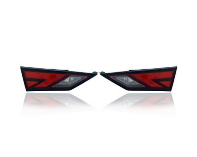 Tail Light Assembly - Compatible/Replacement for '20-22 Nissan Sentra - Halogen, Inner On Trunk Lid - Pair, Left Driver + Right Passenger Set - 265506LB5A, 265556LB5A - CAPA Tail Light Assembly - Compatible/Replacement for '20-22 Nissan Sentra - Halogen, Inner On Trunk Lid - Pair, Left Driver + Right Passenger Set - 265506LB5A, 265556LB5A - CAPA