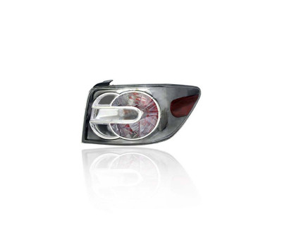 Tail Light Assembly - Compatible/Replacement for '10-12 Mazda CX-7 - Halogen - Right Hand - Passenger - EH4451150F - CAPA