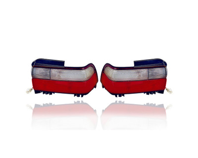 Tail Light Assembly - Compatible/Replacement for '96-97 Toyota Corolla Sedan - LED - Pair, Left Driver + Right Passenger Set - 8155002060, 8156002060 Tail Light Assembly - Compatible/Replacement for '96-97 Toyota Corolla Sedan - LED - Pair, Left Driver + Right Passenger Set - 8155002060, 8156002060