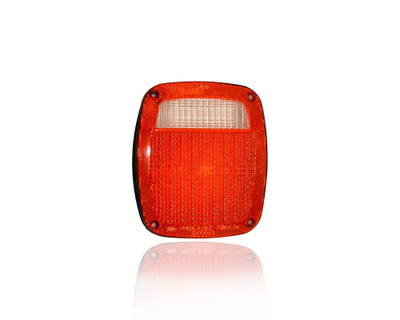 Tail Light Lens - Compatible/Replacement for '73-87 Chevrolet/GM, 77-91 Ford, 73-93 Dodge Pickup - Universal Side - 475922