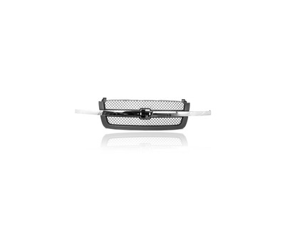 Grille For 88968933 03-07 Chevrolet Silverado Base/LS/LT - Smooth - With Chrome Moulding - With Emblem Provision Grille For 88968933 03-07 Chevrolet Silverado Base/LS/LT - Smooth - With Chrome Moulding - With Emblem Provision