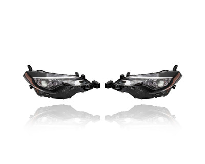 Headlight Assembly For TO2503249; TO2502249 17-19 Toyota Corolla-CE/L/LE/LE-Eco - Pair Left and Right Set, BI-LED With LED-Daytime Running Light, NSF Headlight Assembly For TO2503249; TO2502249 17-19 Toyota Corolla-CE/L/LE/LE-Eco - Pair Left and Right Set, BI-LED With LED-Daytime Running Light, NSF