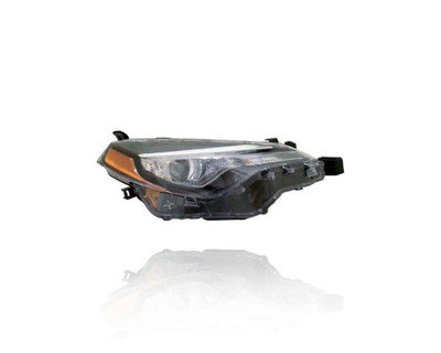 Headlight Assembly For 17-19 Toyota Corolla-Ce/L/LE/LE-ECO - Bi-LED, With LED Daytime Running Light - Left Hand / Driver - CAPA - 8115002M70