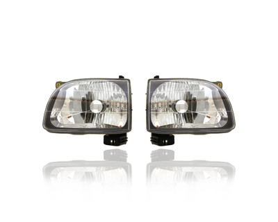 Headlight Assembly For 01-04 Toyota Tacoma Pickup - Left Driver + Right Passenger, Set Pair - 8111004110, 8115004110 Headlight Assembly For 01-04 Toyota Tacoma Pickup - Left Driver + Right Passenger, Set Pair - 8111004110, 8115004110