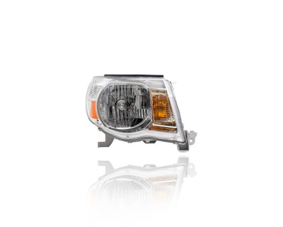 Headlight Assembly For 05-11 Toyota Tacoma (Without Sports Package) - Right Hand Passenger, Clear Lens, CAPA Certified - 8111004163