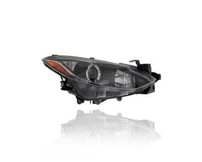 Headlight Assembly For BPW1510K0 14-16 Mazda Mazda3 Hatchback, 14-16 Sedan - Halogen (Right Hand - Passenger) CAPA Headlight Assembly For BPW1510K0 14-16 Mazda Mazda3 Hatchback, 14-16 Sedan - Halogen (Right Hand - Passenger) CAPA