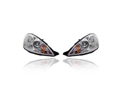 Headlight Assembly For 06-10 Toyota Sienna - Both Pair, Left Driver Right Passenger, Halogen (Without HID), CAPA-Certified - 81110AE030, 81150AE030 Headlight Assembly For 06-10 Toyota Sienna - Both Pair, Left Driver Right Passenger, Halogen (Without HID), CAPA-Certified - 81110AE030, 81150AE030