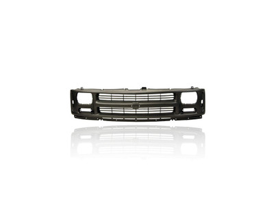 Grille - Compatible/Replacement for '96-02 Chevrolet Express Van (Sealed Beam-Type) - Silver, With Emblem Provision - 15037241 Grille - Compatible/Replacement for '96-02 Chevrolet Express Van (Sealed Beam-Type) - Silver, With Emblem Provision - 15037241