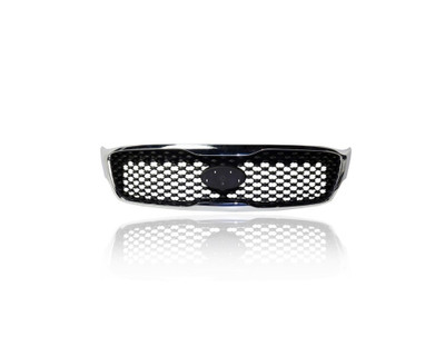 Grille - Compatible/Replacement for '16-18 Kia Sorento FWD L/LX/FWD - Main Upper - Chrome Frame, Black Insert Without Camera Hole, With Emblem Provision - 86380C6000 CAPA Grille - Compatible/Replacement for '16-18 Kia Sorento FWD L/LX/FWD - Main Upper - Chrome Frame, Black Insert Without Camera Hole, With Emblem Provision - 86380C6000 CAPA