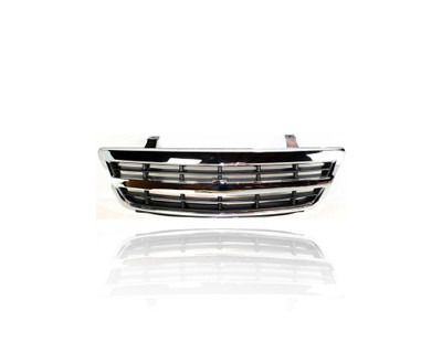 Grille - Compatible/Replacement for '01-05 Chevrolet Venture - Chrome, With Emblem Provision - 10310159 Grille - Compatible/Replacement for '01-05 Chevrolet Venture - Chrome, With Emblem Provision - 10310159