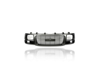 Grille - Compatible/Replacement for '03-17 GMC Savana (Sealed Beam-Type), Black, With Emblem Provision - 22881262 Grille - Compatible/Replacement for '03-17 GMC Savana (Sealed Beam-Type), Black, With Emblem Provision - 22881262