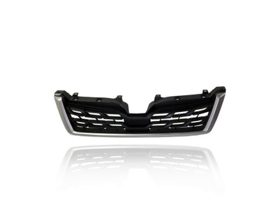 Grille - Compatible/Replacement for '17-18 Subaru Forester 2.5L Base - Lower, Silver Frame Black Insert - 91121SG270 Grille - Compatible/Replacement for '17-18 Subaru Forester 2.5L Base - Lower, Silver Frame Black Insert - 91121SG270