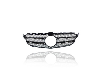Grille - Compatible/Replacement for '15-20 Mercedes-Benz C-Class Sedan (Exclude Luxury/Sport) - Black, With Emblem Provision - 2058880023 Grille - Compatible/Replacement for '15-20 Mercedes-Benz C-Class Sedan (Exclude Luxury/Sport) - Black, With Emblem Provision - 2058880023