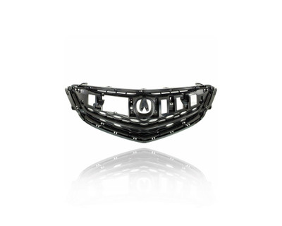 Grille - Compatible/Replacement for '15-17 Acura TLX - Main, Black Frame, With Emblem Provision - 75111TZ3A01 Grille - Compatible/Replacement for '15-17 Acura TLX - Main, Black Frame, With Emblem Provision - 75111TZ3A01