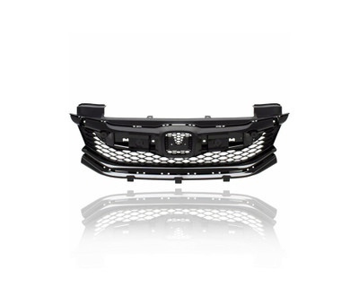 Grille - Compatible/Replacement for '16-17 Honda Accord Coupe - Main Upper, Black, With Emblem Provision - 71121T3LA51 Grille - Compatible/Replacement for '16-17 Honda Accord Coupe - Main Upper, Black, With Emblem Provision - 71121T3LA51
