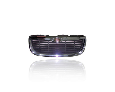 Grille - Compatible/Replacement for '02-04 Chrysler 300M - Center, With Emblem Provision - 4805781AA Grille - Compatible/Replacement for '02-04 Chrysler 300M - Center, With Emblem Provision - 4805781AA