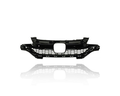 Grille - Compatible/Replacement for '18-20 Honda Fit - Main Upper Glossy Black Frame, With Emblem Provision - 71121T5RA50 Grille - Compatible/Replacement for '18-20 Honda Fit - Main Upper Glossy Black Frame, With Emblem Provision - 71121T5RA50