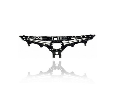 Grille - Compatible/Replacement for '18-20 Toyota Camry/Hybrid SE/XSE/TRD - Main Upper Black Frame Insert, With Emblem Provision - 5310106E10 Grille - Compatible/Replacement for '18-20 Toyota Camry/Hybrid SE/XSE/TRD - Main Upper Black Frame Insert, With Emblem Provision - 5310106E10