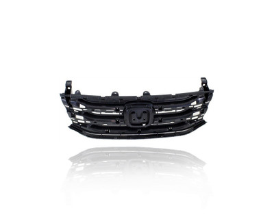 Grille - Compatible/Replacement for '18-20 Subaru Crosstrek/Hybrid - Main Upper, Black Frame Insert, With Emblem Provision - 91122FL100 CAPA Grille - Compatible/Replacement for '18-20 Subaru Crosstrek/Hybrid - Main Upper, Black Frame Insert, With Emblem Provision - 91122FL100 CAPA