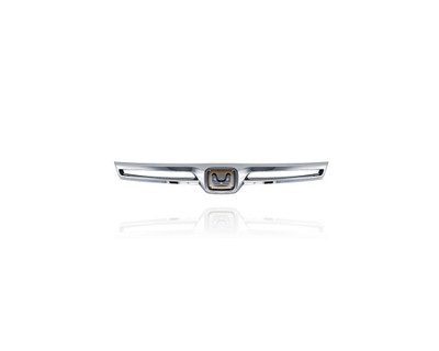 Grille - Compatible/Replacement for '18-20 Honda Fit - Main Upper Glossy Black Frame, With Emblem Provision - 71121T5RA50 CAPA Grille - Compatible/Replacement for '18-20 Honda Fit - Main Upper Glossy Black Frame, With Emblem Provision - 71121T5RA50 CAPA