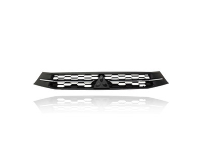 Grille - Compatible/Replacement for '18-19 Mitsubishi Outlander Sport/RVR - Front Bumper Upper, Matte Black With Chrome Molding, With Emblem Provision - 6402A504 Grille - Compatible/Replacement for '18-19 Mitsubishi Outlander Sport/RVR - Front Bumper Upper, Matte Black With Chrome Molding, With Emblem Provision - 6402A504