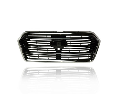Grille - Compatible/Replacement for '19-22 Subaru Ascent Touring - Main Upper, Chrome Frame, Black Trim Insert, With Emblem Provision - 91121XC01A Grille - Compatible/Replacement for '19-22 Subaru Ascent Touring - Main Upper, Chrome Frame, Black Trim Insert, With Emblem Provision - 91121XC01A