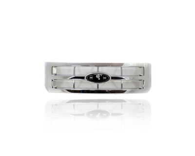 Grille - Compatible/Replacement for '08-12 Ford Escape/Hybrid - Chrome Frame, With Emblem Provision - 8L8Z8200CA Grille - Compatible/Replacement for '08-12 Ford Escape/Hybrid - Chrome Frame, With Emblem Provision - 8L8Z8200CA