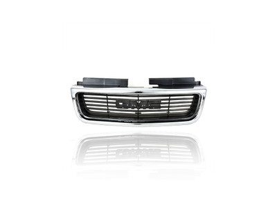 Grille - Compatible/Replacement for '98-04 GMC Sonoma SLS Jimmy SLE/SLT - Chrome Gray, With Emblem Provision - 19130793 Grille - Compatible/Replacement for '98-04 GMC Sonoma SLS Jimmy SLE/SLT - Chrome Gray, With Emblem Provision - 19130793