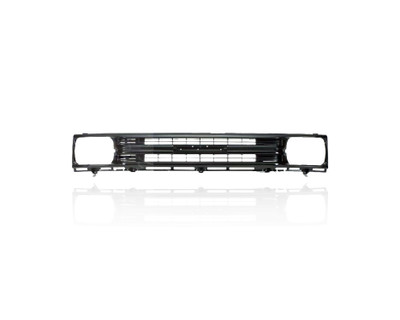 Grille - Compatible/Replacement for '89-91 Toyota Pickup 2WD - Gray Frame Black Insert, With Emblem Provision - 5311189135