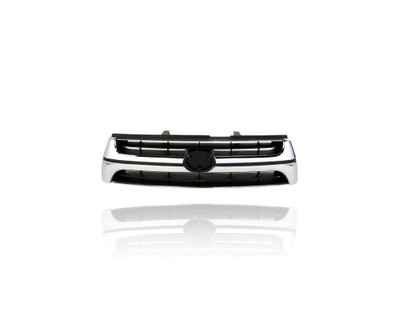 Grille - Compatible/Replacement for '01-02 Toyota 4Runner - Chrome Frame, Black Insert, With Emblem Provision - 5311135400