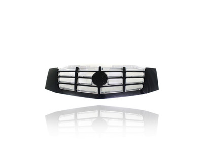 Grille - Compatible/Replacement for '07-14 Cadillac Escalade/ESV/EXT/Hybrid - Chrome With Black Frame, With Emblem Provision - 23190289 Grille - Compatible/Replacement for '07-14 Cadillac Escalade/ESV/EXT/Hybrid - Chrome With Black Frame, With Emblem Provision - 23190289