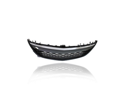 Grille - Compatible/Replacement for '10-12 Mazda CX-7 - Front Bumper Lower, Black Frame/Insert Chrome Trim Without Fog Lamp Hole - EH44501T0H Grille - Compatible/Replacement for '10-12 Mazda CX-7 - Front Bumper Lower, Black Frame/Insert Chrome Trim Without Fog Lamp Hole - EH44501T0H