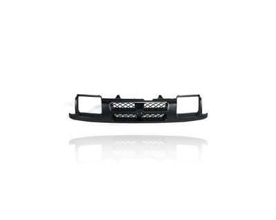 Grille - Compatible/Replacement for '00-01 Nissan Xterra - Gray Frame/Insert, With Emblem Provision - 623107Z000 Grille - Compatible/Replacement for '00-01 Nissan Xterra - Gray Frame/Insert, With Emblem Provision - 623107Z000