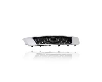 Grille - Compatible/Replacement for '13-16 Nissan Pathfinder S/SV/SL - Chrome Frame, Black Insert Without Camera Hole, With Emblem Provision - 623103KA0A CAPA Grille - Compatible/Replacement for '13-16 Nissan Pathfinder S/SV/SL - Chrome Frame, Black Insert Without Camera Hole, With Emblem Provision - 623103KA0A CAPA